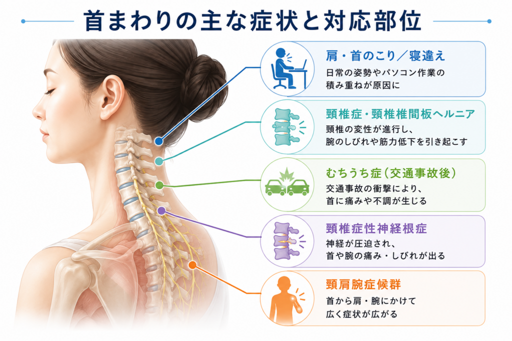 首の症状・疾患
