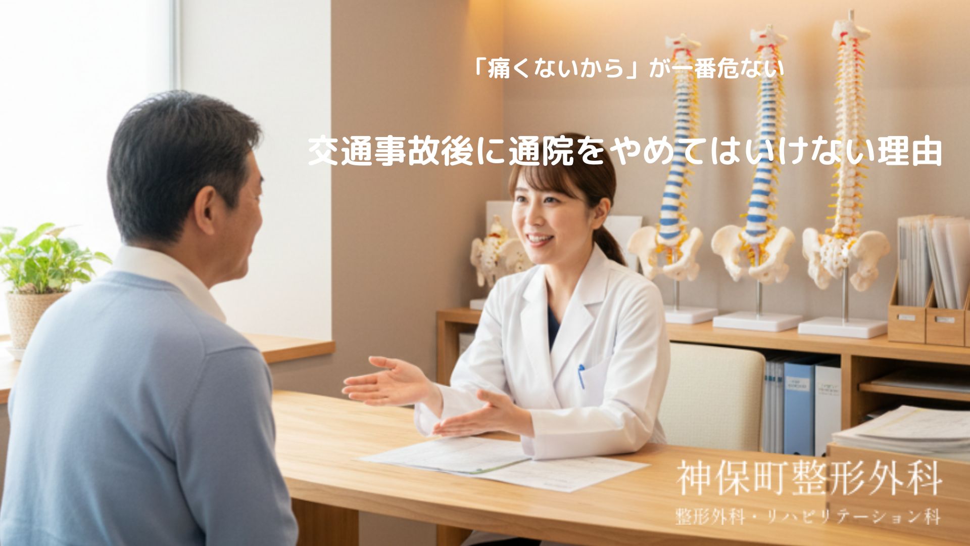 交通事故後に「痛みがない」のはなぜ危険なのか?