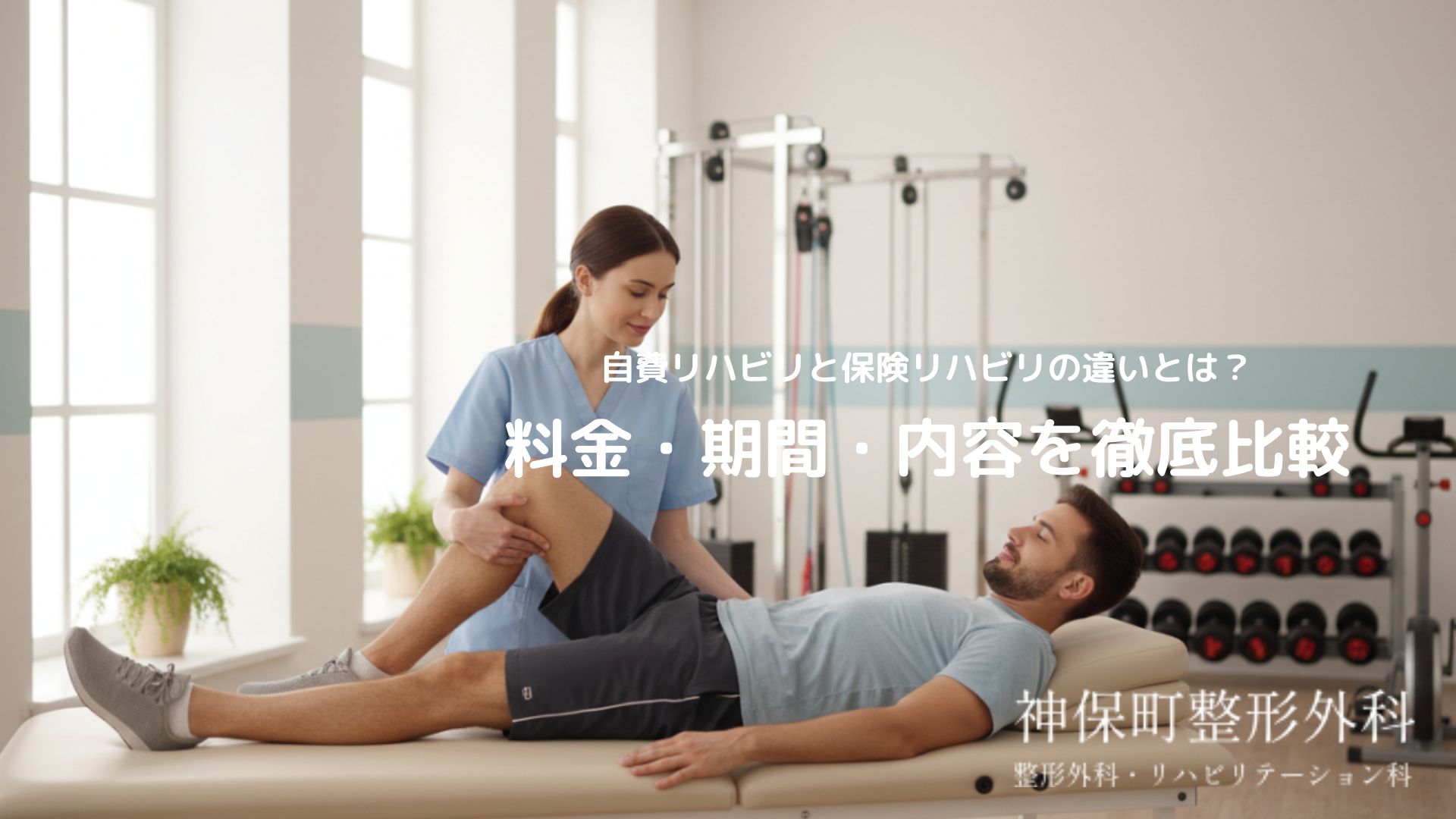自費リハビリと保険リハビリの違いとは何か？