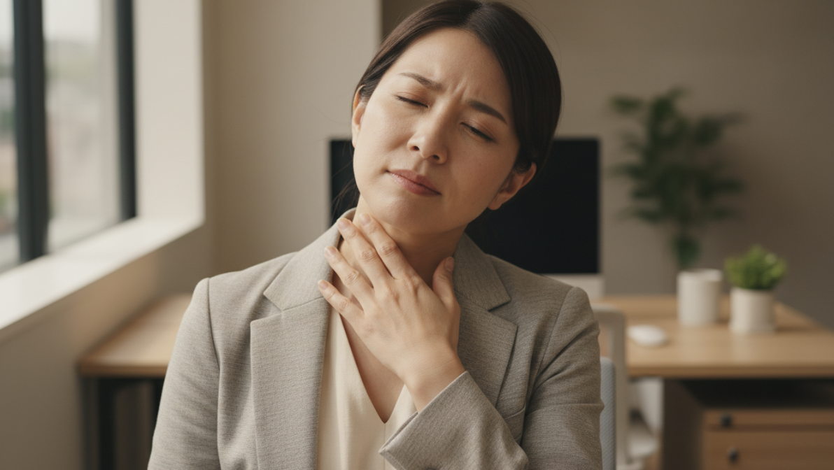 首の痛みとしびれは危険?放置してはいけないサインと受診のタイミング